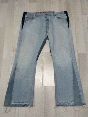 Gallery Dept. Men’s Light Wash Flared Denim Jeans size 38